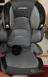 Seggiolino foppapedretti grigio con isofix 9-36kg