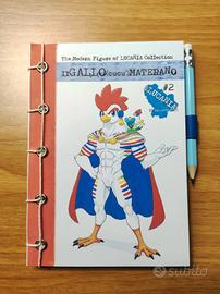 Agendina Sketchbook HandMade Gallo Materano