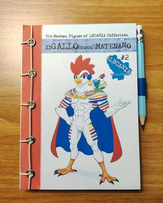 Agendina Sketchbook HandMade Gallo Materano