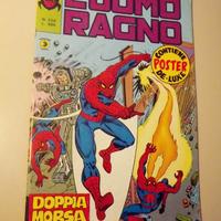 Uomo ragno 234 corno con poster