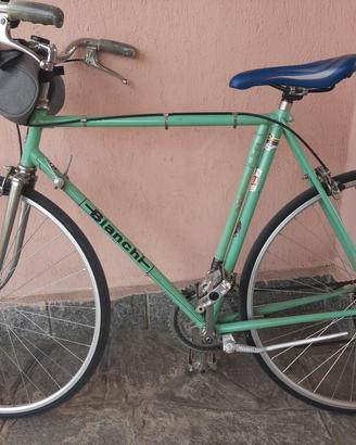ex  bici da corsa bianchi 
