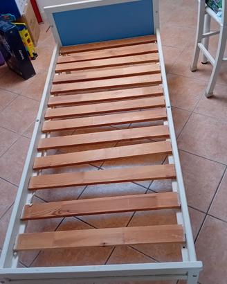 LETTO IKEA BAMBINI COMPRESO DI DOGHE E MATERASSO