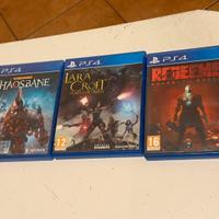 Warhammer chaosbane + redeemer + lara croft