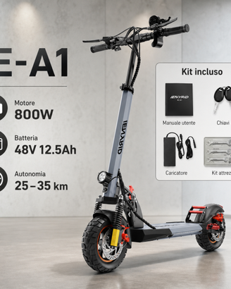 Monopattino Elettrico IENYRID IE-A1 NUOVO 800W 48V
