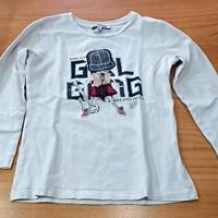 maglietta cotone bambina