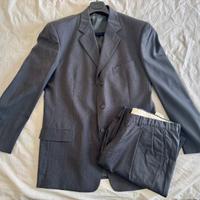 👔 Vestito completo classico, grigio, taglia 54