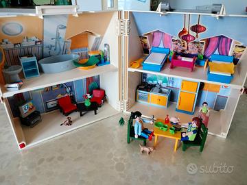 Casetta Playmobil con accessori