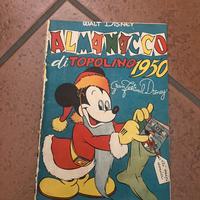 Albi d'oro 189 del 1949 Almanacco Topolino 1950