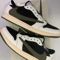 Jordan 1 Retro Low OG SP Travis Scott Olive EU43
