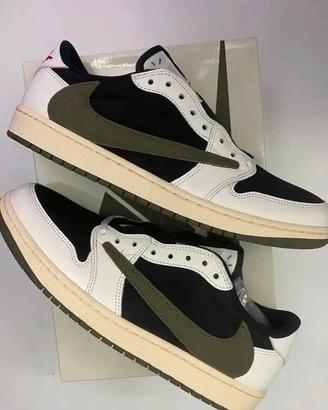 Jordan 1 Retro Low OG SP Travis Scott Olive EU43