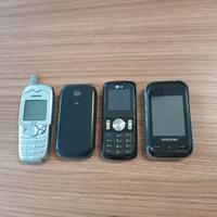 4 cellulari (SIEMENS, BRONDI, LG, SAMSUNG)