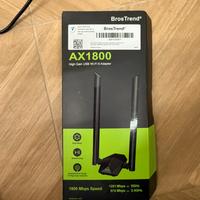 Antenna Wifi 1800Mbps Pc Fisso/Portatile