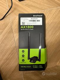 Antenna Wifi 1800Mbps Pc Fisso/Portatile