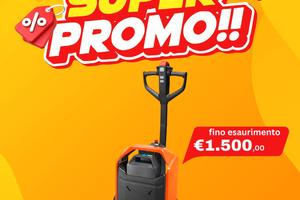 transpallet TOYOTA LHE130 con batteria al litio