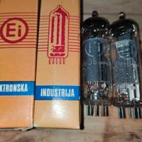 Coppia di Valvole N.O.S. PCL86 14GW8 EI 