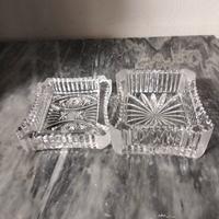 Posacenere cristallo decorato con base x sigarette