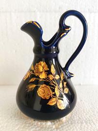 Vasetto blu oro CA Creación Original - Vintage