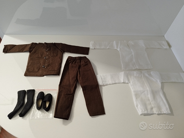 Vestiti abbigliamento outfit Kung fu Bruce lee 1/6