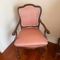 Sedia stile francese artigianale