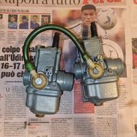 Coppia Carburatori Moto Dell'orto da 22 VHBZ 22 F