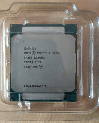 Precessore i7 5820
