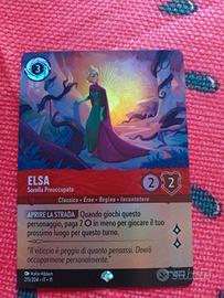 carta  Lorcana - Elsa, Sorella Preoccupata EPIC 