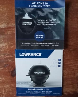 Ecoscandaglio Lowrance Fishhunter Pro