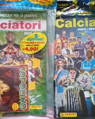 Album e bustine Calciatori Panini 
