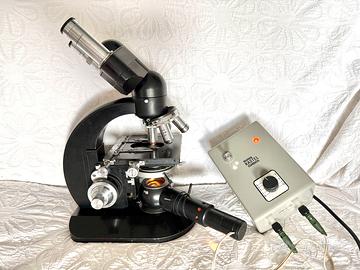 Microscopio Reichert 1957 vintage