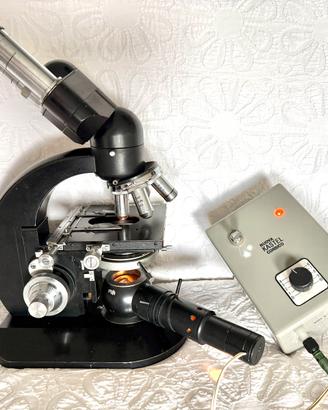 Microscopio Reichert 1957 vintage