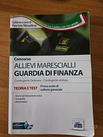 Libro x concorso maresciallo Guardia di Finanza