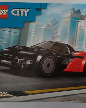 LEGO City 60486 Supercar EV, nuovo