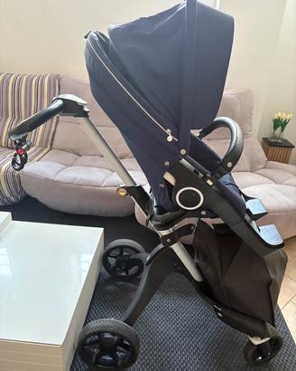 Passeggino trio stokke