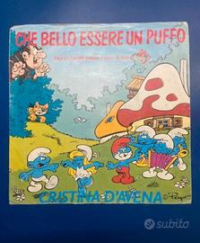 45 giri Cristina D’Avena - sigla Puffi 1985