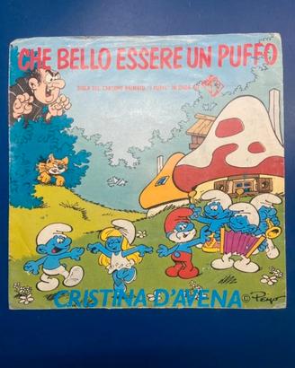 45 giri Cristina D’Avena - sigla Puffi 1985