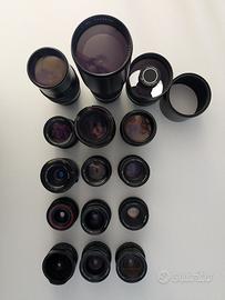 Rolleiflex set obiettivi fissi  Rolleinar completo