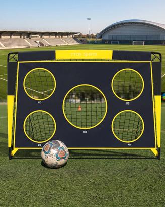 Porta da Calcio 2 in 1 con Bersaglio