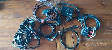 Serie di cavi scart HDMI ciabatte cavi audio video