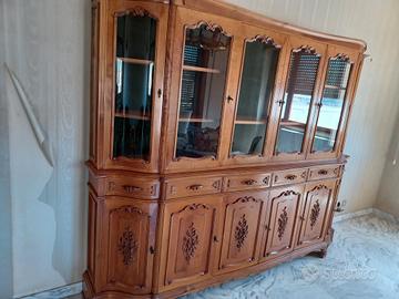 Libreria in legno massello 