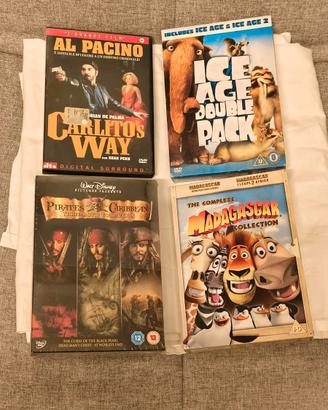 DVD Vari - Madagascar,Pirates Of Car, Ice Age ,