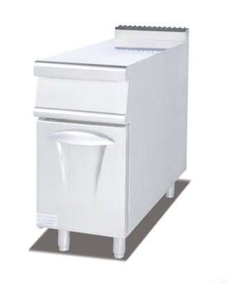 Mobile neutro inox con sportello per cucina