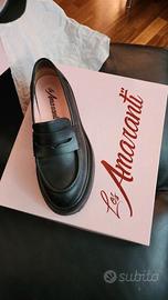 Mocassini in pelle di vitello Sergio Amaranti