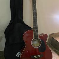 Chitarra acustica amplificata
