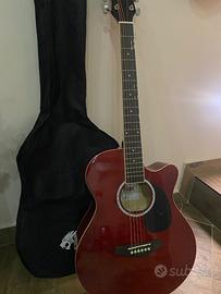 Chitarra acustica amplificata