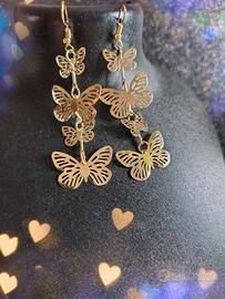 Orecchini pendenti farfalla 🦋