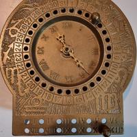 Orologio vintage ottone