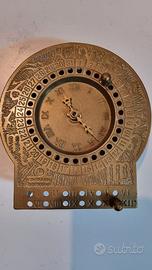 Orologio vintage ottone