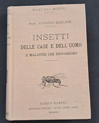 Rarissimo manuale Hoepli - A. Berlese - 1917