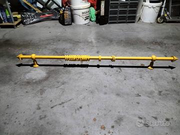 Asta per tende in legno 