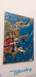 quadro samurai 